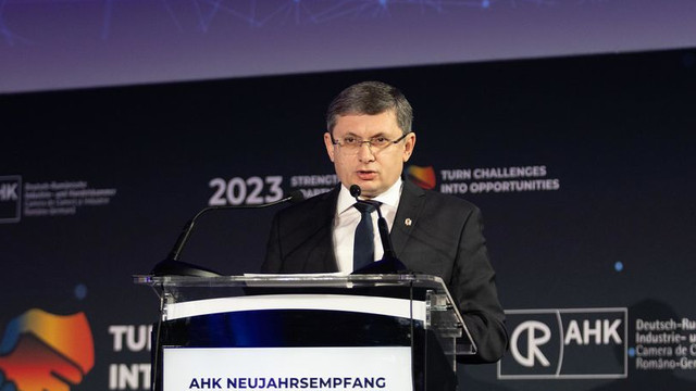 Igor Grosu la Recepția de Anul Nou 2023, organizată de AHK România: „Prin investiții de calitate, R. Moldova poate să vadă o creștere economică stabilă, să ajungem în rând cu economiile țărilor UE”