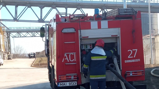 Angajații IGSU continuă asigurarea securității antiincendiu în Portul Giurgiulești    