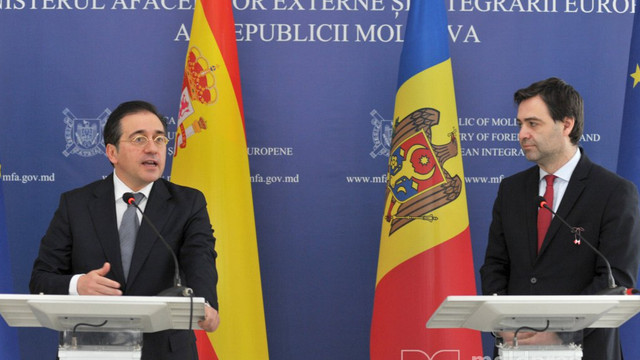 LIVE | Conferință de presă susținută de ministrul de externe Nicu Popescu și ministrul de Externe al Spaniei, José Manuel Albares Bueno