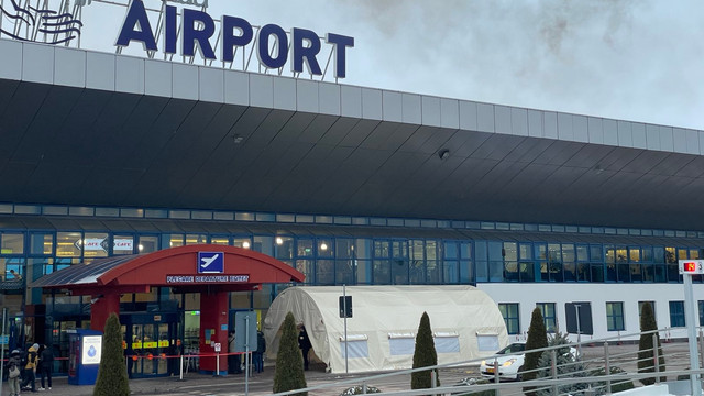 FOTO | Exercițiu tactic matinal al angajaților IGSU la Aeroportul Chișinău