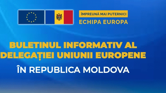 Delegația UE în Republica Moldova prezintă Buletinul Informativ pentru perioada octombrie-noiembrie 2022
