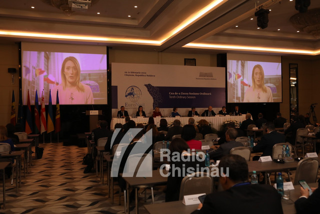 A 10-a reuniune a Adunării Parlamentare Euronest de la Chișinău | Maia Sandu: Rusia vrea să instaleze aici guverne de marionete care să dea raportul la Moscova