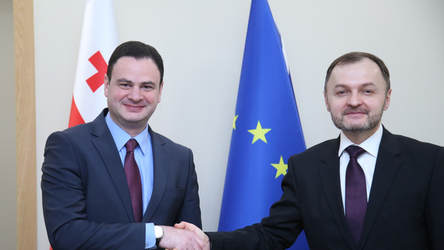  Secretarul de stat Ruslan Bolbocean, la Tbilisi: „Am reconfirmat sprijinul reciproc pentru suveranitatea și integritatea teritorială a Republicii Moldova și Georgiei în hotarele internațional recunoscute”