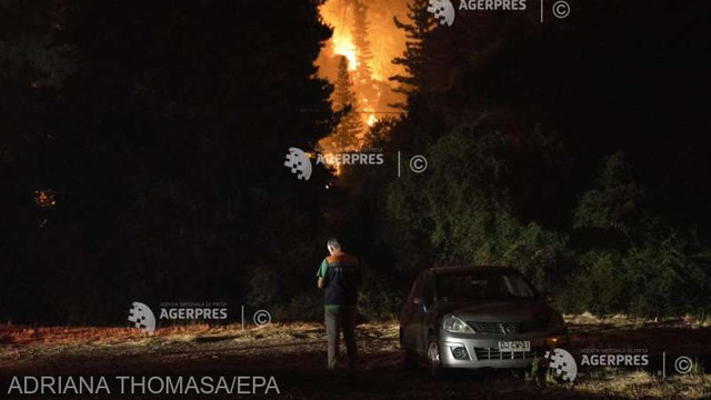 Incendii în Chile: Interdicție de circulație în regiunile cele mai afectate