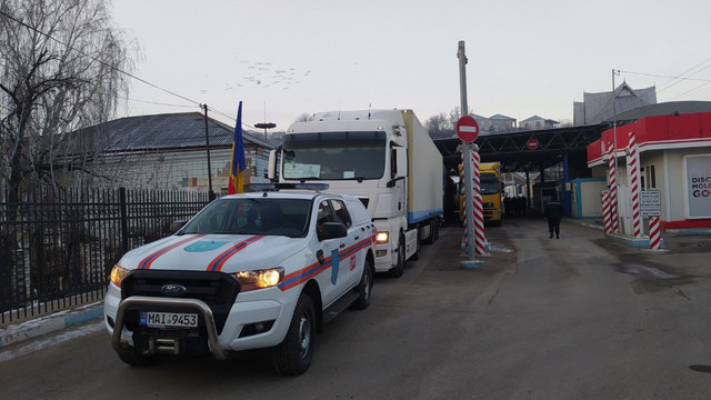 Republica Moldova a transmis Ucrainei un nou lot de ajutor umanitar