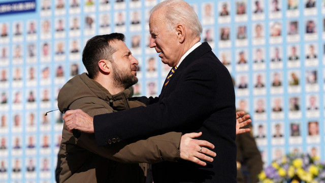 Culisele vizitei secrete a lui Joe Biden la Kiev: Președintele SUA „a vrut să-și asume acest risc”. Când au fost anunțați rușii
