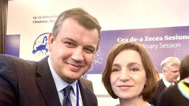 Eugen Tomac, alături de Maia Sandu, la Chișinău: Este obligația noastră să fim solidari și să susținem R. Moldova amenințată de Kremlin