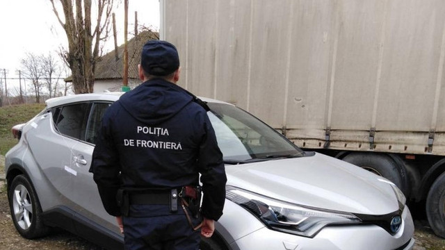 Un autoturism căutat de Interpol, depistat la punctul de trecere a frontierei Giurgiulești-Reni