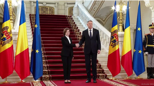 LIVE | Declarații de presă susținute de către Maia Sandu și Klaus Iohannis