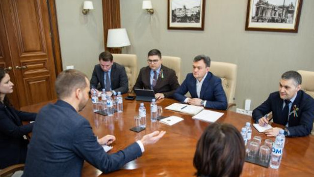 Dorin Recean, întrevedere cu ambasadorul UE, Jānis Mažeiks: Guvernul va prioritiza în continuare acțiunile necesare pentru accelerarea procesului de aderare la UE