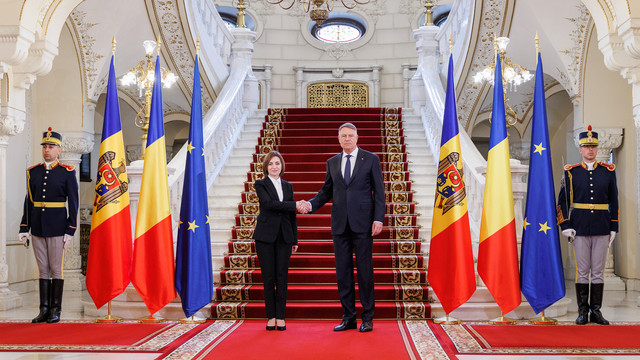 La împlinirea a 105 ani de la unirea Basarabiei cu România, Klaus Iohannis și Maia Sandu acordă înaltul patronaj pentru reuniunea Teatrelor Naționale Românești