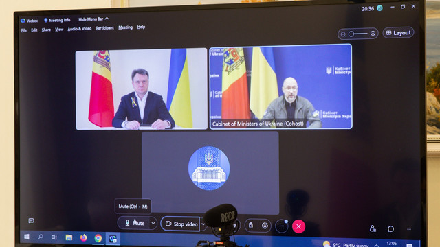 Dorin Recean  a discutat cu prim-ministrul Ucrainei, Denys Shmyhal, în formatul unei videoconferințe. „Războiul a demonstrat că este extrem de important să rămânem solidari, uniți și puternici”