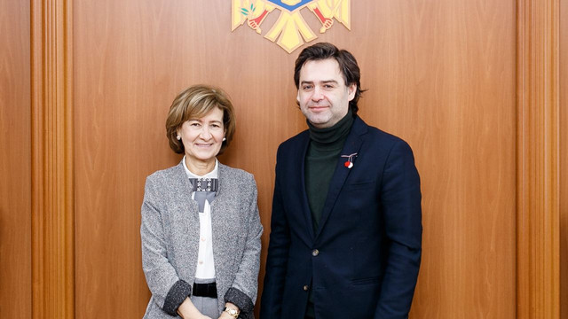 Întrevedere a vicepremierului Nicu Popescu cu Teresa Ribeiro, reprezentanta OSCE pentru libertatea presei
