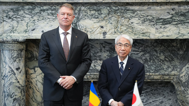 Klaus Iohannis s-a întâlnit, la Tokyo, cu președinții Dietei japoneze: Lansarea Parteneriatului Strategic România – Japonia reprezintă un moment istoric