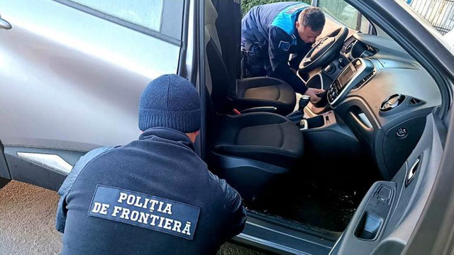 Un autoturism căutat de către autoritățile franceze, depistat la PTF Leușeni