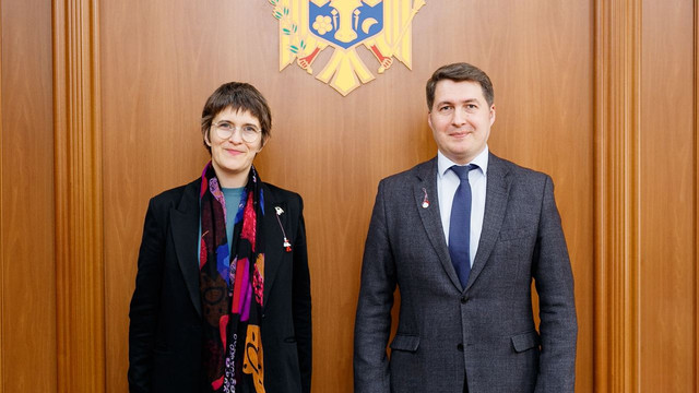 Secretarul de stat Vladimir Cuc a avut o întrevedere cu Anna Lührmann, ministrul de stat pentru afaceri europene și climă a Germaniei