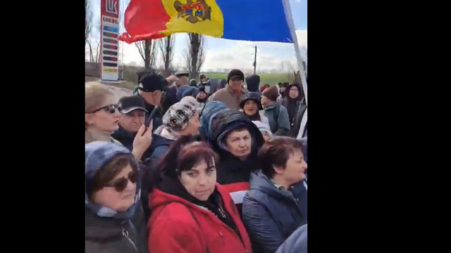 Intrarea în Bălți, dinspre Chișinău, blocată de simpatizanții PP „ȘOR”. Polițiștii gestionează criza
