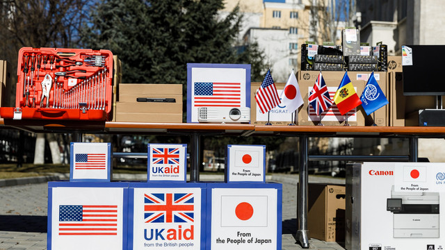 Donație de echipamente pentru Serviciul Vamal, oferită de Guvernele SUA, Japoniei, Marii Britanii, prin intermediul OIM