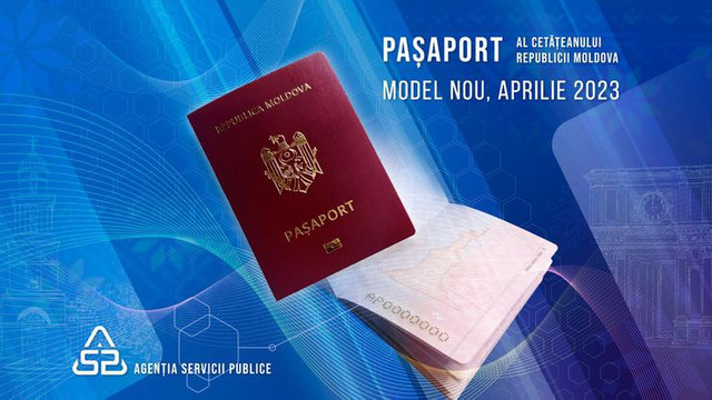 Începând cu luna aprilie, în R. Moldova va fi pus în circulație un nou model de pașaport
