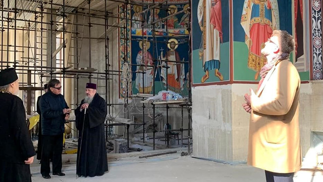 Cristian-Leon Țurcanu, și ÎPS Petru au vizitat sediul viitoarei Catedrale a Mitropoliei Basarabiei