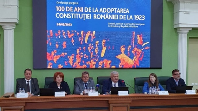 Împlinirea a 100 de ani de la adoptarea Constituției României, marcată la Chișinău. Domnica Manole: Astăzi, ca și atunci, România rămâne poarta spre o lume mai bună