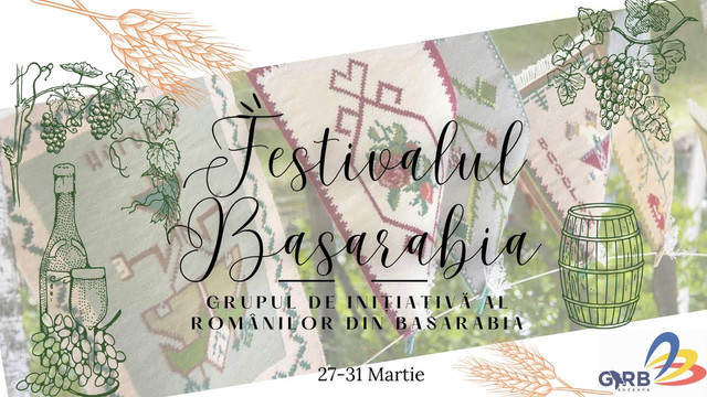 Grupul de Inițiativă al Românilor din Basarabia organizează un festival cultural unic cu titlul „Basarabia”