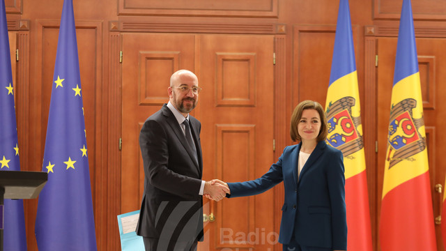 Charles Michel | Uniunea Europeană pregătește un nou pachet de sprijin financiar pentru Republica Moldova 
