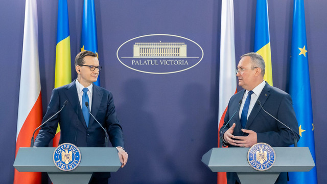 La București, premierii României și Poloniei își exprimă speranța că negocierile de aderare la Uniunea Europeană a Republicii Moldova vor începe în acest an
