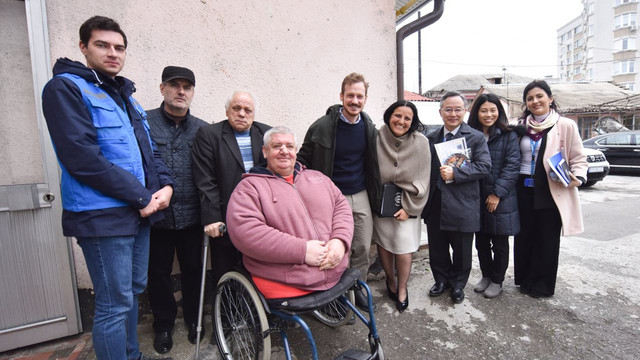 Japonia și UNHCR sprijină Asociația Obștească „Societatea Invalizilor din Republica Moldova” cu echipament modern
