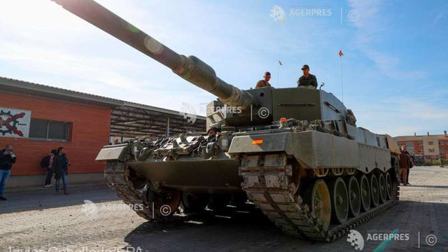 Spania va livra Ucrainei șase tancuri Leopard 2 