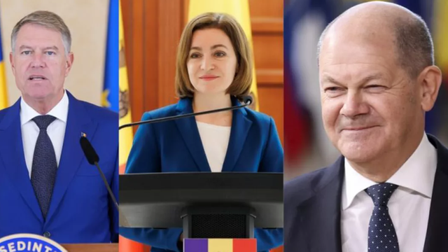 Maia Sandu va participa, astăzi, 3 martie, la o întâlnire trilaterală cu președintele României Klaus Iohannis și cancelarul german, Olaf Scholz 