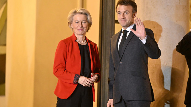 Macron și Von der Leyen se întâlnesc astăzi, 3 aprilie, pentru a pregăti vizita comună la Beijing de la 5-7 aprilie