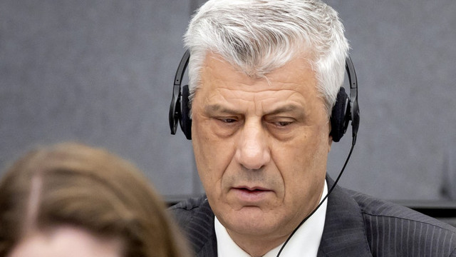 A început procesul fostului președinte al Kosovo, la Haga. Hashim Thaci este acuzat de crime de război și crime împotriva umanității