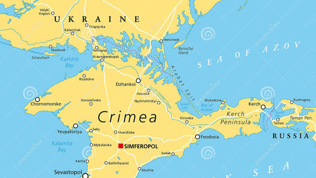 Rusia a transformat Crimeea într-o fortăreață. Rețele complexe de tranșee și baricade, construite de ruși în peninsulă
