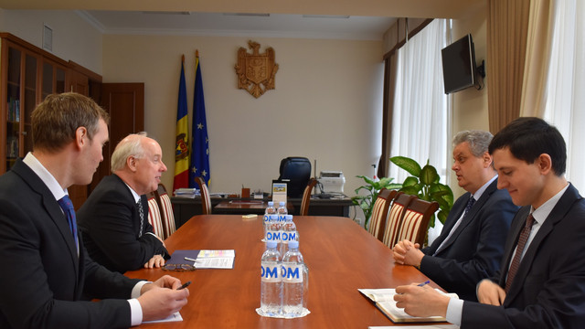 Oleg Serebrian a avut o întrevedere cu Ambasadorul Statelor Unite ale Americii la Chișinău, Kent D. Logsdon