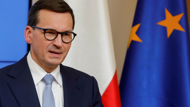 Premierul polonez Mateusz Morawiecki se află în vizită oficială la Chișinău