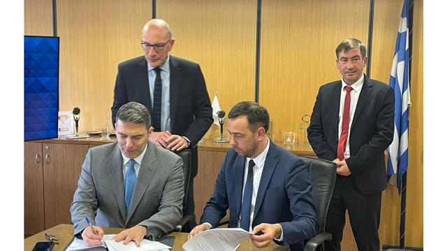 Energocom a semnat un contract cadru cu operatorul elen de gaze DEPA
