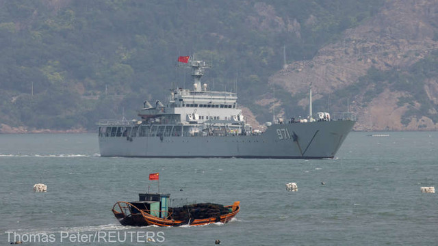 China a început exerciții militare în Strâmtoarea Taiwan