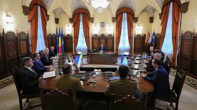 La ședința Consiliului Suprem de Apărare a României s-a discutat și despre intervențiile externe asupra procesului democratic din Republica Moldova