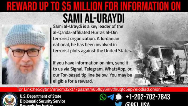 SUA l-au inclus pe liderul Al-Qaida din Siria pe lista teroriștilor globali