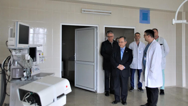 Spitalul municipal „Gheorghe Paladi”, dotat cu echipamente moderne cu sprijinul Japoniei
