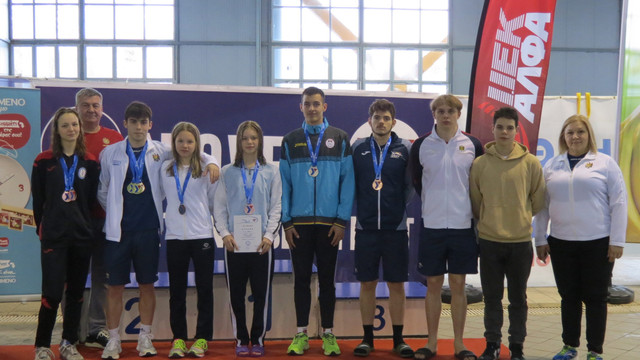 8 înotători au urcat pe podium la turneul internațional din Grecia
