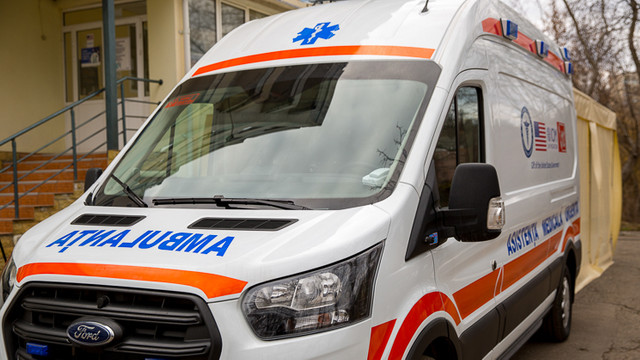 Organizația Internațională pentru Migrație a donat două ambulanțe și echipament medical Centrului Național de Asistență Medicală Urgentă Prespitalicească 