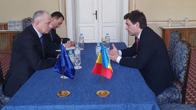 Nicu Popescu a avut o întrevedere cu secretarul general adjunct al NATO, Mircea Geoană
