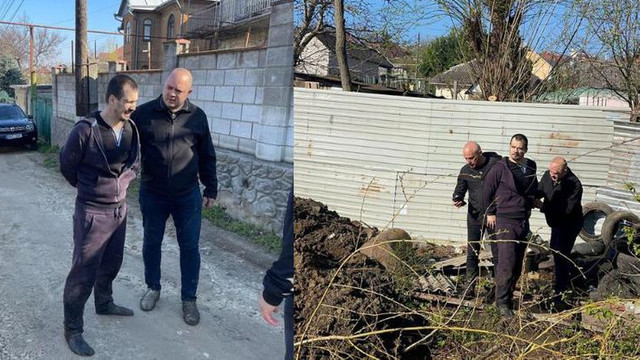 UPDATE. FOTO | Fondatorul „Bismobil Kitchen”, Mihail Șaran, a fost găsit într-o casă părăsită și reținut de oamenii legii