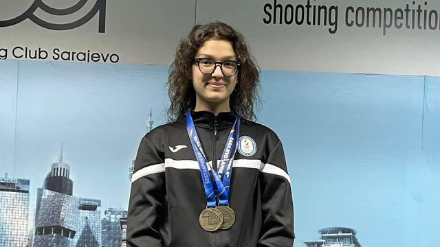 Anna Dulce a cucerit trei medalii de aur la turneul din Bosnia și Herțegovina
