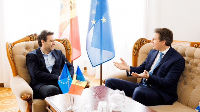 Nicu Popescu a avut o întrevedere cu ambasadorul Regatului Țărilor de Jos în Republica Moldova, Fred Duijn