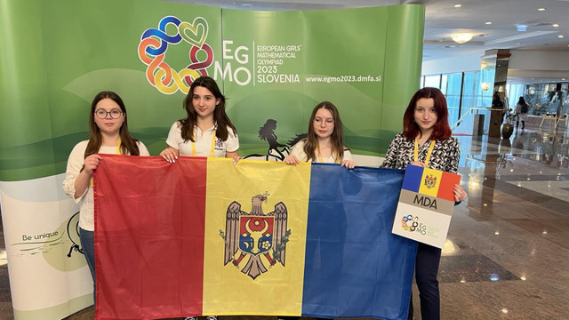 Mențiuni de onoare pentru Republica Moldova la Olimpiada Europeană de Matematică pentru Fete