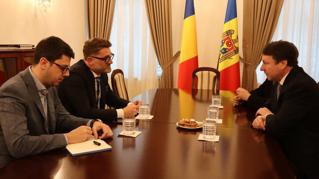 Ambasadorul României la Chișinău, Cristian-Leon Țurcanu, întrevedere cu președintele CUB, Igor Munteanu

