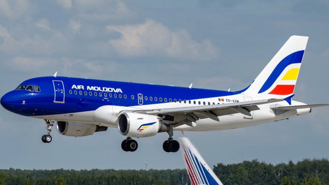 Air Moldova: Zborurile restabilite în perioada 23-25 aprilie vor fi operate conform unui nou orar